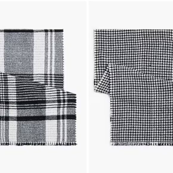 J.Crew Factory Marled Reversible Scarf - Picture 3 of 5